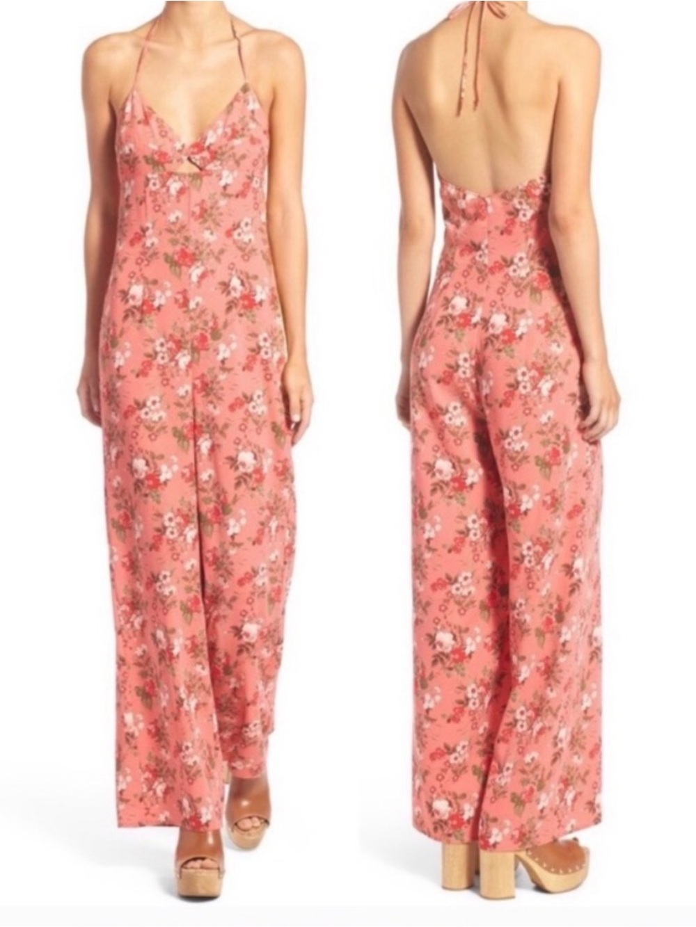 Leith NWT Floral Jumpsuit